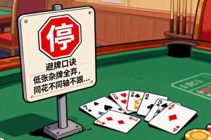  新手打德州，先学会“不玩哪些牌”