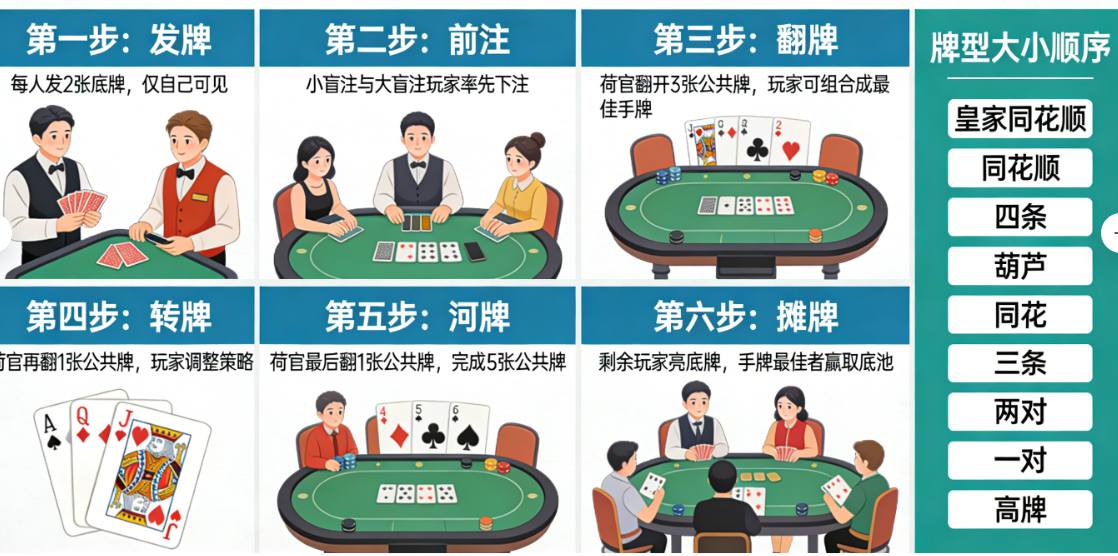 跟大家聊聊德州扑克最常见的玩法，以及那些在牌桌上叱咤风云的选手们