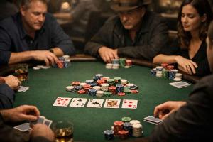 德州扑克多轮下注，才是真正决定游戏节奏的关键